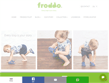 Tablet Screenshot of froddo.com